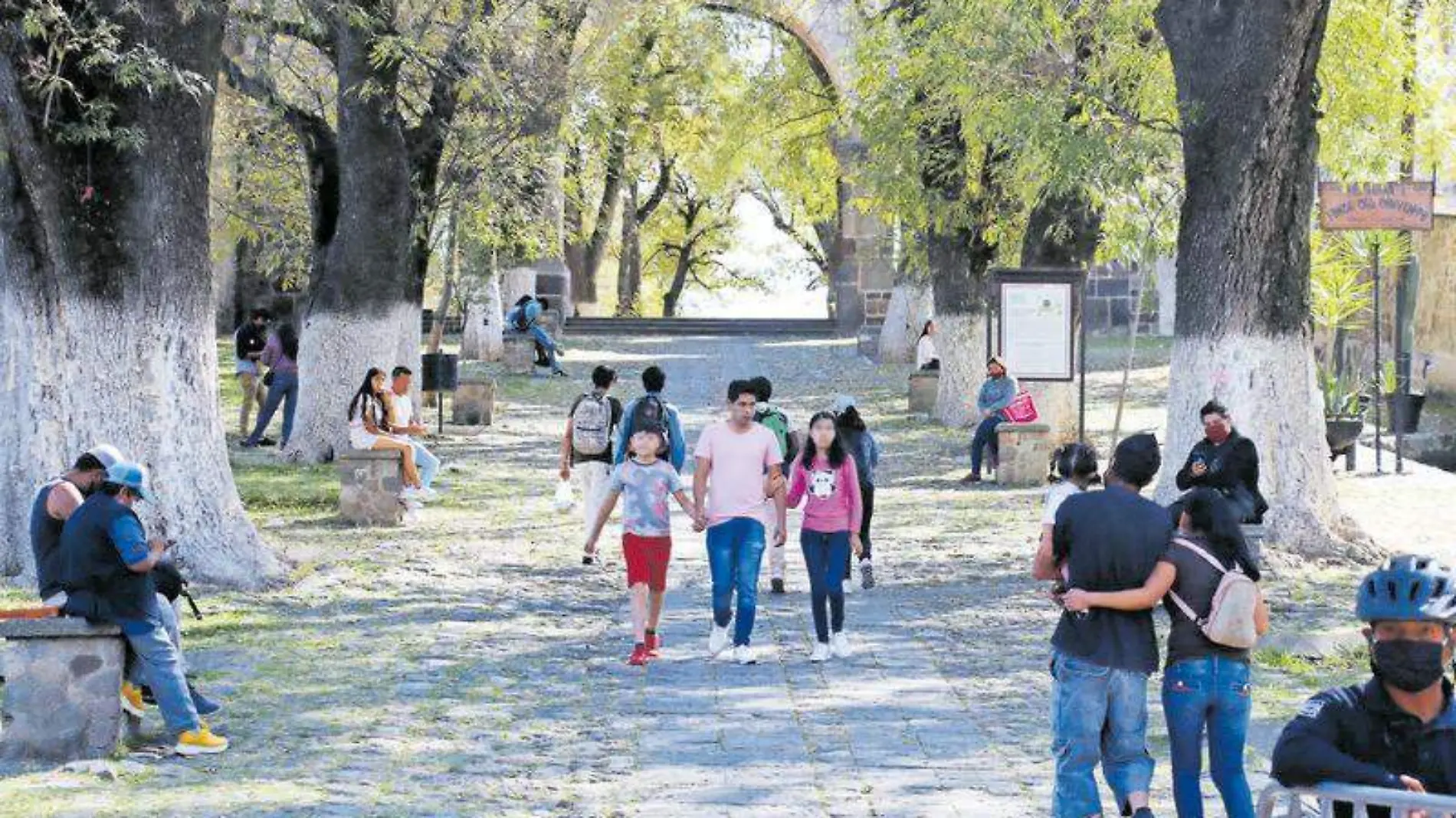 Tlaxcala, gente, población, paseo, vacaciones, parque